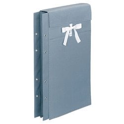 図面袋 ひも式 A4 4穴ピッチ 小 セ-FZ209