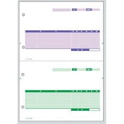 プリンタ用カット紙フォーム 二面付 PCF-1204