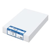 プリンタ帳票マルチ A4 穴なし2分割 無地 PCM-39S2