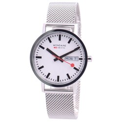 ヨドバシ.com - モンディーン MONDAINE A667.30314.11SBM [New Classic（ニュークラシック）デイデイト  クオーツ メンズ 正規輸入品] 通販【全品無料配達】