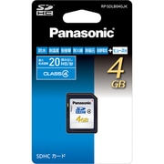4GB SDHCメモリーカード RP-SDLB04GJK