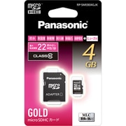4GB microSDHCカード RP-SMEB04GJK