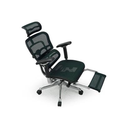 OAチェア Ergohuman PRO ottoman （エルゴヒューマンプロ オットマン） エラストメリック・メッシュ グリーン EHP-LPL GRN（KM14）
