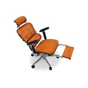 OAチェア Ergohuman PRO ottoman (エルゴヒューマンプロ オットマン) ファブリック・メッシュ オレンジ EHP-LPL F-OR(KMD33)