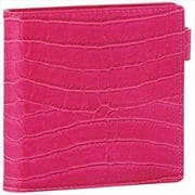 ラセ ジャストリフィルサイズ ポケットシステム手帳 ピンク JLA125P