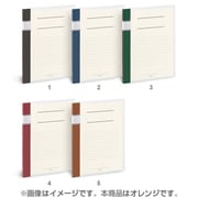 ノート型スリムバインダー　オレンジ KPE557D