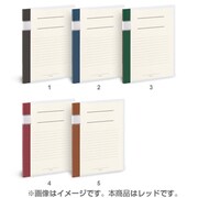 ノート型スリムバインダー　レッド KPE557R