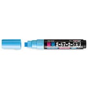 蛍光ボードマーカー 太字・平芯 8.0mm ブルー LBM281A