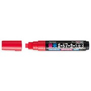 蛍光ボードマーカー 太字・平芯 8.0mm レッド LBM281R