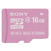 microSDHCメモリーカード16GBClass4ヒンク SR-16A4P