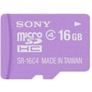 microSDHCメモリーカード16GBClass4バイオレット SR-16A4V