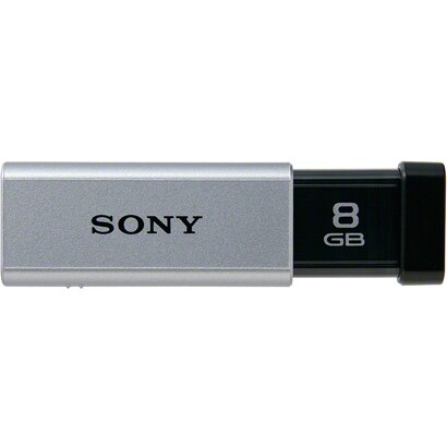 USB3.0USBメモリーTシリーズ8GBシルバー ポケットビット USM8GTS