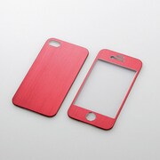 PS-A11ALPRD [iPhone4S用アルミパネル レッド]