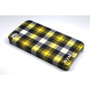 JAC-B0283 [iPhone4S用ケース チェックイエロー]