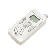 AM/FMラジオ搭載 特定小電力トランシーバー ホワイト (免許不要) TCV-01/WH