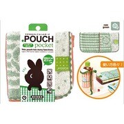 どっとポーチ ポケット ローズグリーン 105020