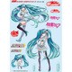 GSRキャラクターカスタマイズシリーズ ビッグサイズステッカー006 GSR 初音ミク BMW
