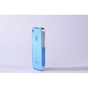 I3422-PC-B1 [ilavie iPhone4S用フルカバーケース クリアブルー]