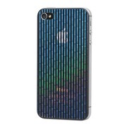 FT46 [液晶保護シート 3Dホロ iPhone4/4S用 背面ミラーボール]