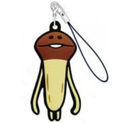 なめこ栽培キット ラバーストラップ [長なめこ]