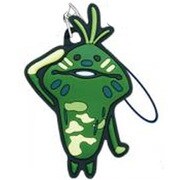 なめこ栽培キット ラバーストラップ [迷彩なめこ]