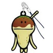 なめこ栽培キット ラバーストラップ [関西風なめこ]