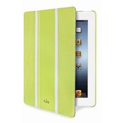 新しいiPad/iPad2用 ゴルフフルーオ ブックレットカバー グリーン IPAD2S3GOLFFLUO1