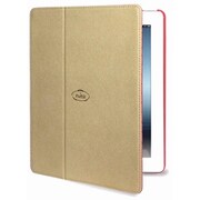 新しいiPad/iPad2用 フラップタイプレザージャケット ゴールド IPAD2S3BOOKCMGOLD