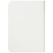 電子ブック楽天 kobo スタイリッシュブックカバー ホワイト N905-KJP-1WH