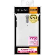 RT-SO04DC6/C [docomo Xperia GX SO-04D用 ソフトジャケット マットクリア]