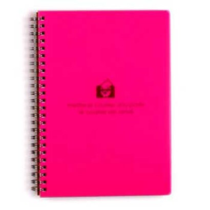 A5リングノート TRANSPARENCY(トランスペアレンシー) ピンク SNY-A5-70