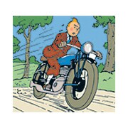 ミニグリーティングカード TINTIN(タンタン)/Mini オトカルオウ TGC-SQ-004