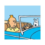 ミニグリーティングカード TINTIN(タンタン)/Mini アメリカ TGC-SQ-005