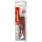 STABILO ボールペン マラソン318リフィル 0.3mm 替芯 レッド 5本入り 3180F540