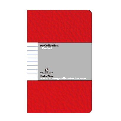POCKET SLIM NOTE CUOIO(クオイオ) レッド RCPS-H3-02