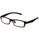 405PC TT パソコン用メガネ PC GLASSES TT ジオメトリックブラック