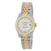 OYSTER PERPETUAL DATEJUST(オイスター パーペチュアル デイトジャスト)ホワイト 自動巻き レディース 並行輸入品 179173G