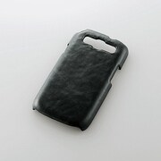 Galaxy S III SC-06D用レザーカバー ブラック PD-SCS3PLBK