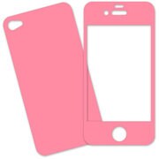 iCF01BPC [iPhone4S用カラーシール ベビーピンク]
