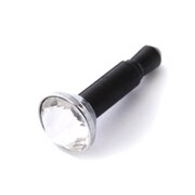 RBOT052 [iPhone/スマートフォン用 3.5mmステレオ端子キャップ Jewery Cap クリア]