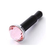 RBOT055 [iPhone/スマートフォン用 3.5mmステレオ端子キャップ Jewery Cap ローズピンク]