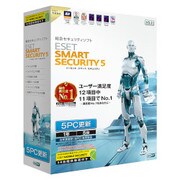 ESET Smart Security V5.2 5PC更新 [Windowsソフト]