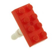 「PLUG APLI」nanoblock (rd) [イヤホンジャック]