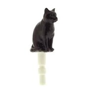 「PLUG APLI」クロ猫 [イヤホンジャック]
