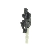 「PLUG APLI」ロダンの考える人 (銅) [イヤホンジャック]