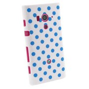 [SO-03D]Designハードケース(ブルードット) [ハードケース]