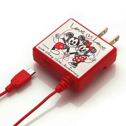 スマートフォン用AC充電器 LOVELOVE RX-DNYAC712LOV