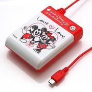 スマートフォン用電池充電器 単3×4本タイプ LOVELOVE RX-DNYJK718LOV