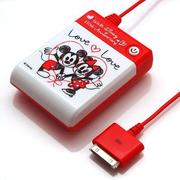 iPhone用電池充電器 単3×4本タイプ LOVELOVE RX-DNYJK721LOV