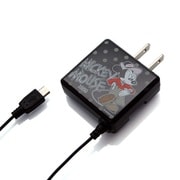 スマートフォン用AC充電器 ミッキー PG-DNYAC485MKY